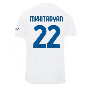 Inter Milan Henrikh Mkhitaryan #22 Gostujuci Dres 2023-24 Kratak Rukavima